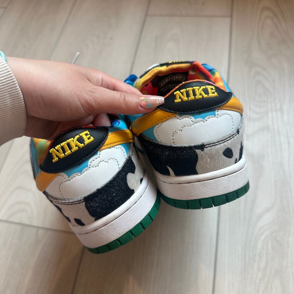 Nike SB Dunk Low x Ben & Jerry’s ‘Chunky Dunky’ skateboarding low top sneakers - Picture 4 of 8